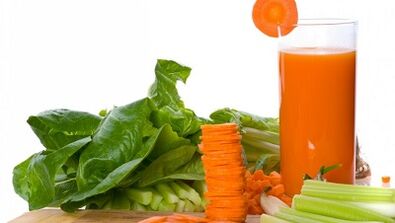 Principles of diet for gastric gastritis