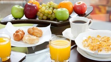 permitted and prohibited foods for gastritis